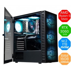 AMD Ryzen 5 5500 - RTX 3060 12GB - M.2 1tb - Ram 16GB