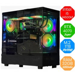 Gaming PC Intel i5 14600kf - Nvidia RTX 4070 SUPER - M.2 1TB - 32GB DDR5 -...