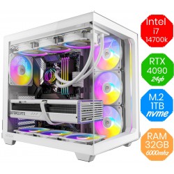 Gaming PC Intel i7 14700k - Nvidia RTX 4090 - M.2 1TB - 32GB DDR5 - Liquido -...